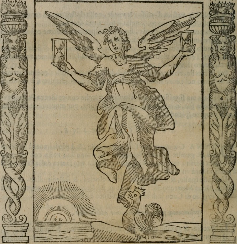 An illustration from Iconologia, ouero, Descrittione di diuerse imagini cauate dall'antichità, & di propria inuentione, 1603, leaf 481