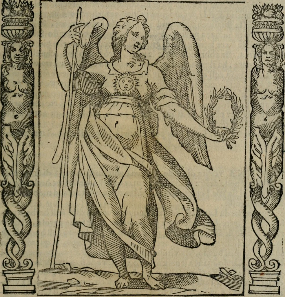 An illustration from Iconologia, ouero, Descrittione di diuerse imagini cauate dall'antichità, & di propria inuentione, 1603, leaf 532
