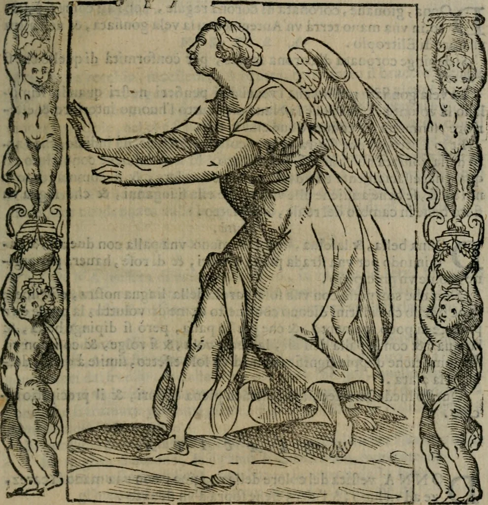 An illustration from Iconologia, ouero, Descrittione di diuerse imagini cauate dall'antichità, & di propria inuentione, 1603, leaf 540