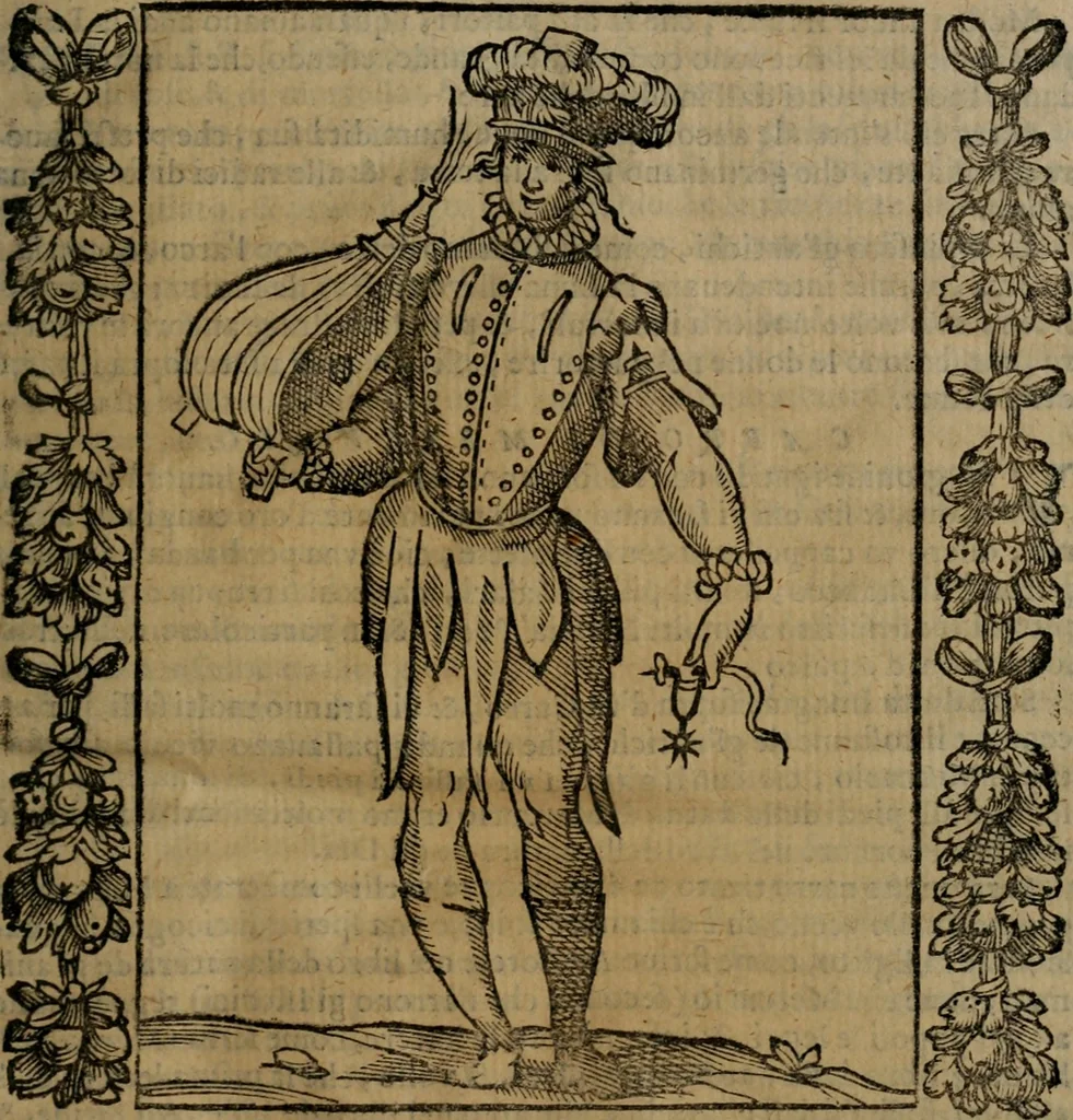 An illustration from Iconologia, ouero, Descrittione di diuerse imagini cauate dall'antichità, & di propria inuentione, 1603, leaf 74