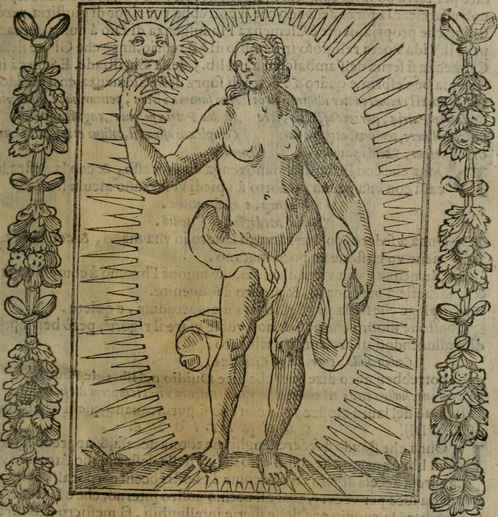 An illustration from Iconologia, ouero, Descrittione di diuerse imagini cauate dall'antichità, & di propria inuentione, 1603, leaf 94
