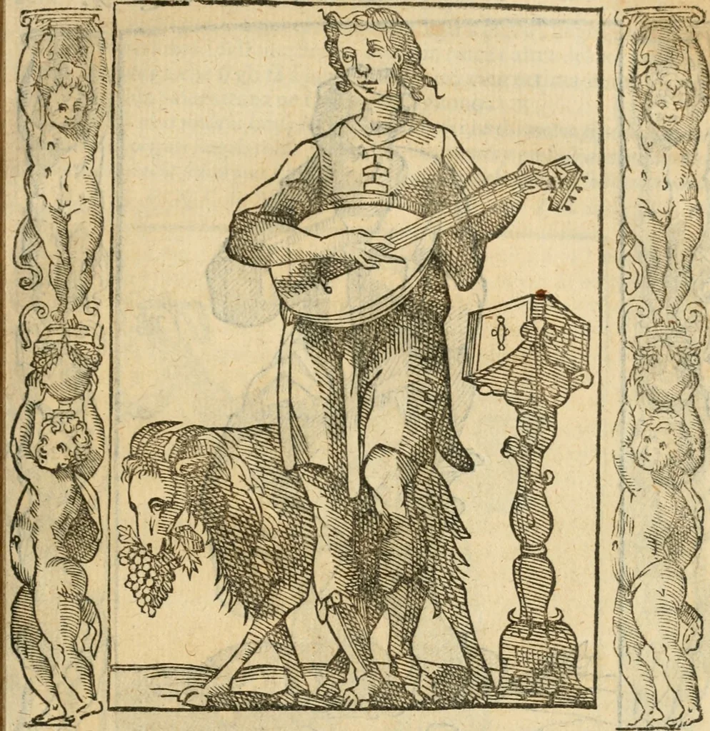 An illustration from Iconologia, ouero, Descrittione di diuerse imagini cauate dall'antichità, & di propria inuentione, 1603, leaf 104
