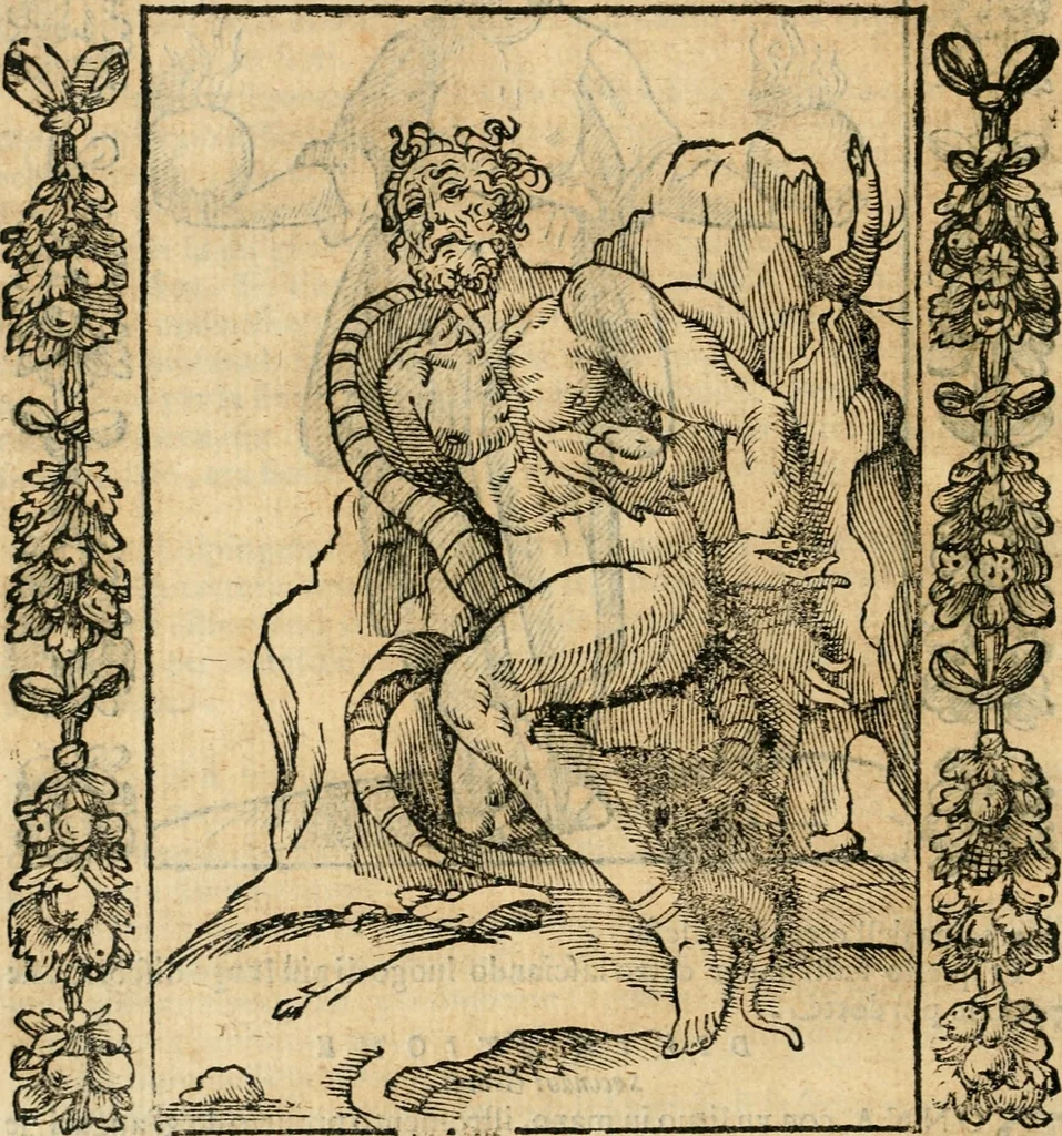 An illustration from Iconologia, ouero, Descrittione di diuerse imagini cauate dall'antichità, & di propria inuentione, 1603, leaf 137