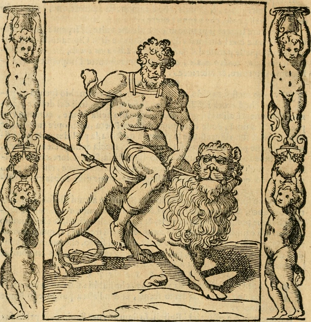 An illustration from Iconologia, ouero, Descrittione di diuerse imagini cauate dall'antichità, & di propria inuentione, 1603, leaf 139