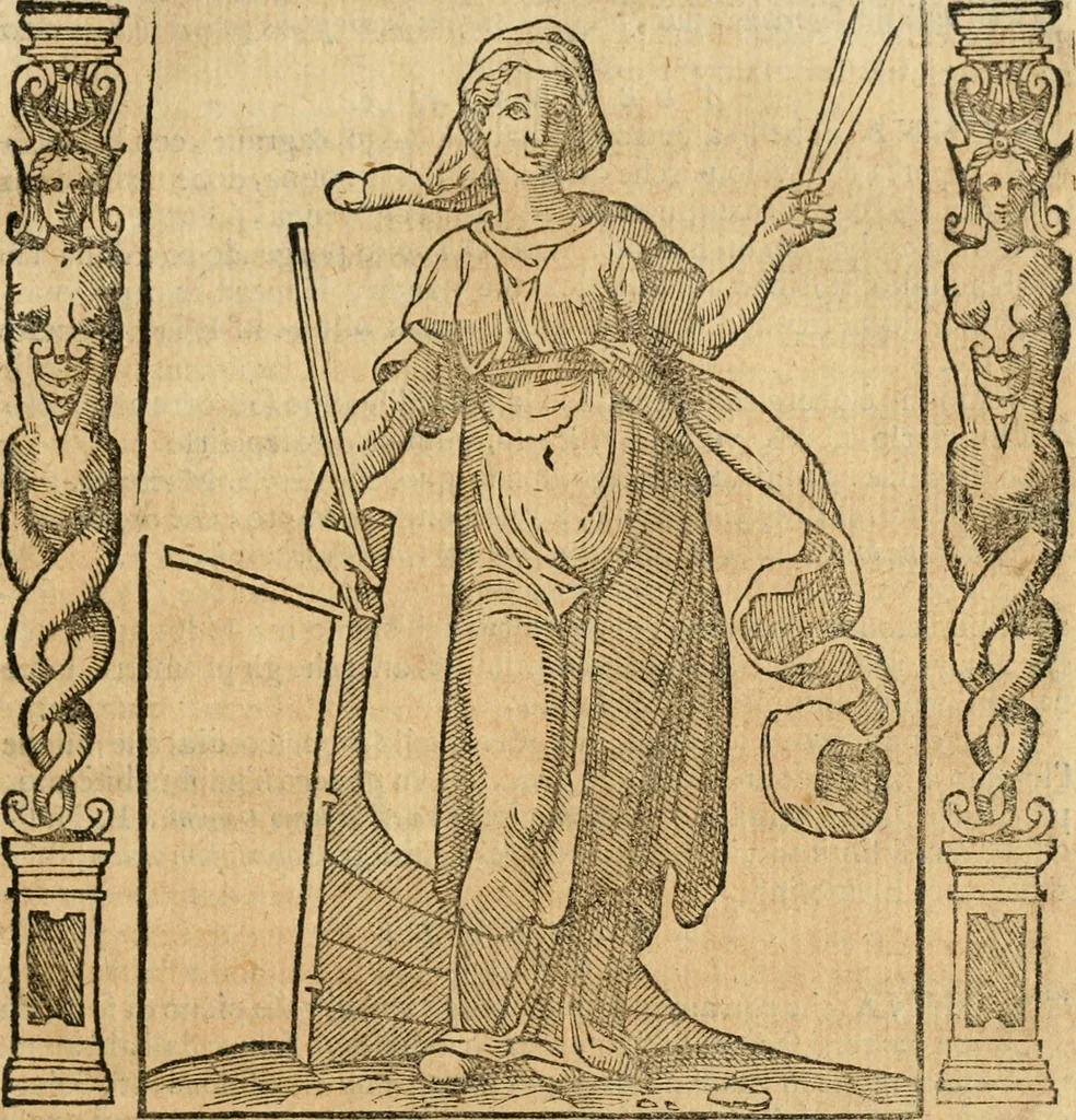 An illustration from Iconologia, ouero, Descrittione di diuerse imagini cauate dall'antichità, & di propria inuentione, 1603, leaf 142