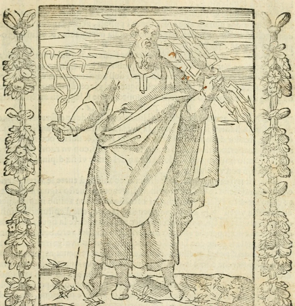An illustration from Iconologia, ouero, Descrittione di diuerse imagini cauate dall'antichità, & di propria inuentione, 1603, leaf 188