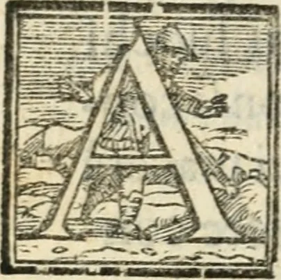 An illustration from Iconologia, ouero, Descrittione di diuerse imagini cauate dall'antichità, & di propria inuentione, 1603, leaf 19