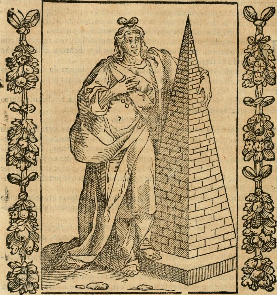 An illustration from Iconologia, ouero, Descrittione di diuerse imagini cauate dall'antichità, & di propria inuentione, 1603, leaf 213