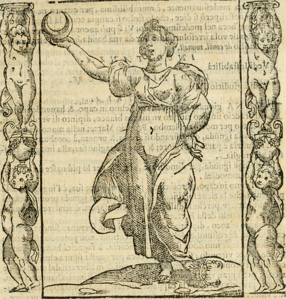 An illustration from Iconologia, ouero, Descrittione di diuerse imagini cauate dall'antichità, & di propria inuentione, 1603, leaf 248