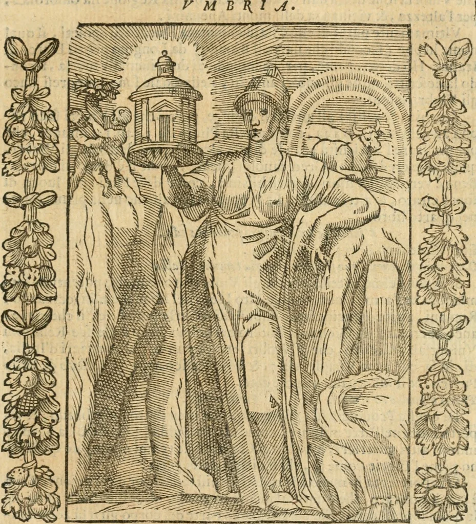 An illustration from Iconologia, ouero, Descrittione di diuerse imagini cauate dall'antichità, & di propria inuentione, 1603, leaf 278