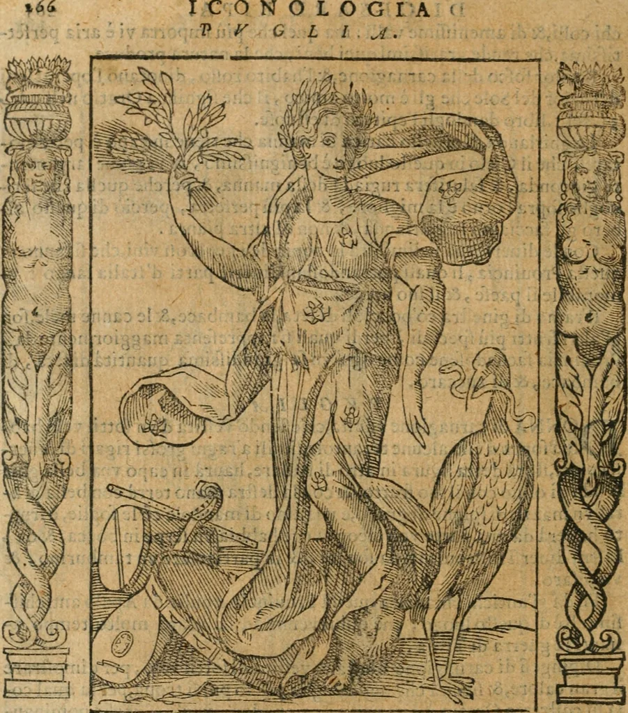 An illustration from Iconologia, ouero, Descrittione di diuerse imagini cauate dall'antichità, & di propria inuentione, 1603, leaf 289