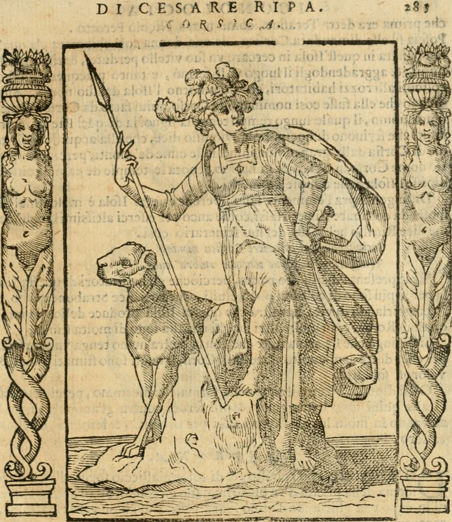 An illustration from Iconologia, ouero, Descrittione di diuerse imagini cauate dall'antichità, & di propria inuentione, 1603, leaf 306