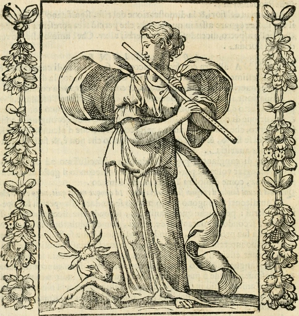 An illustration from Iconologia, ouero, Descrittione di diuerse imagini cauate dall'antichità, & di propria inuentione, 1603, leaf 33