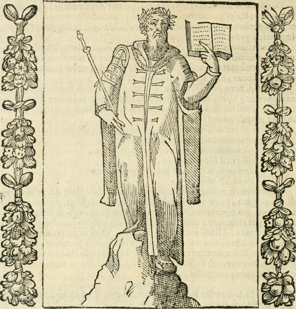 An illustration from Iconologia, ouero, Descrittione di diuerse imagini cauate dall'antichità, & di propria inuentione, 1603, leaf 337