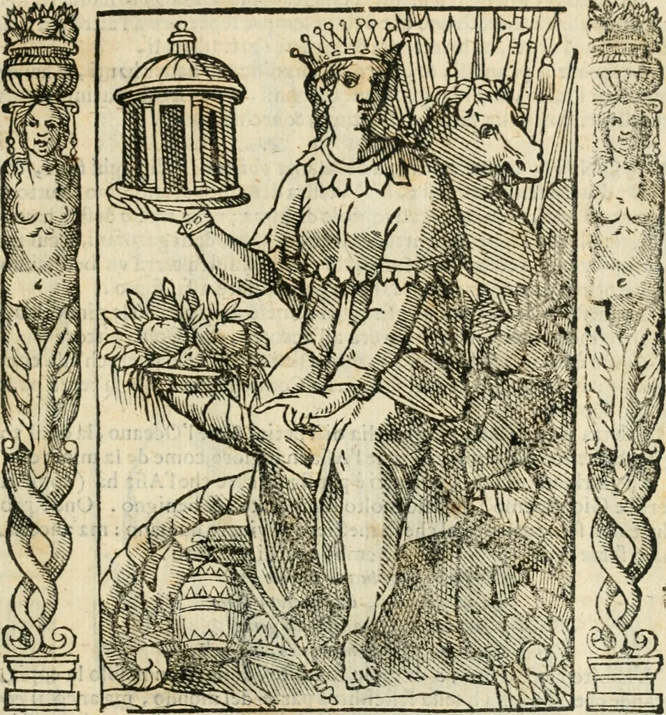 An illustration from Iconologia, ouero, Descrittione di diuerse imagini cauate dall'antichità, & di propria inuentione, 1603, leaf 356