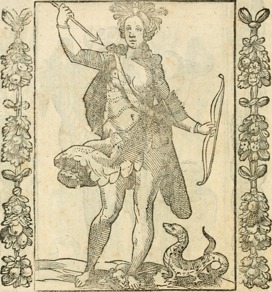 An illustration from Iconologia, ouero, Descrittione di diuerse imagini cauate dall'antichità, & di propria inuentione, 1603, leaf 361