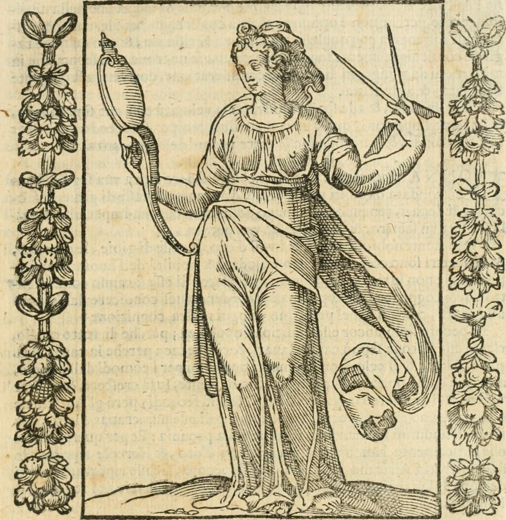 An illustration from Iconologia, ouero, Descrittione di diuerse imagini cauate dall'antichità, & di propria inuentione, 1603, leaf 392
