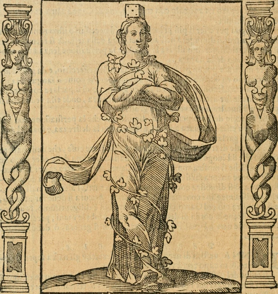 An illustration from Iconologia, ouero, Descrittione di diuerse imagini cauate dall'antichità, & di propria inuentione, 1603, leaf 419