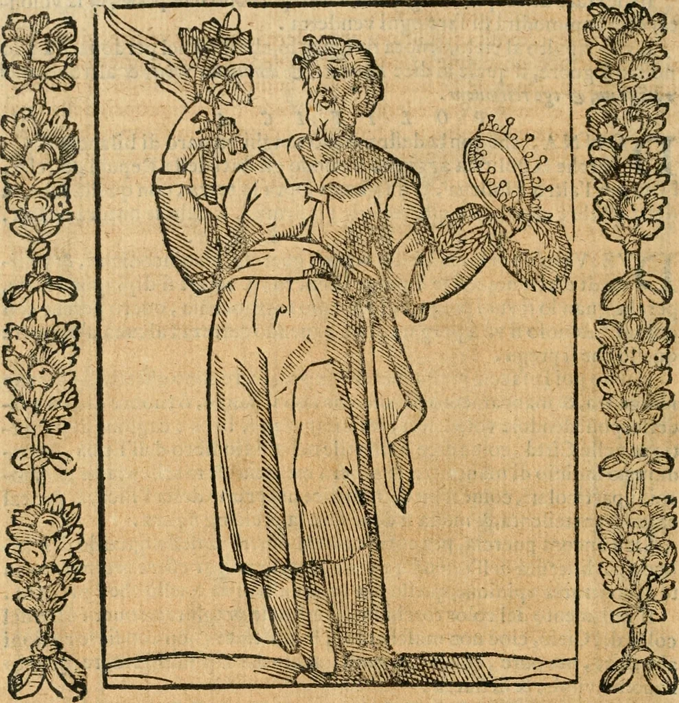 An illustration from Iconologia, ouero, Descrittione di diuerse imagini cauate dall'antichità, & di propria inuentione, 1603, leaf 435