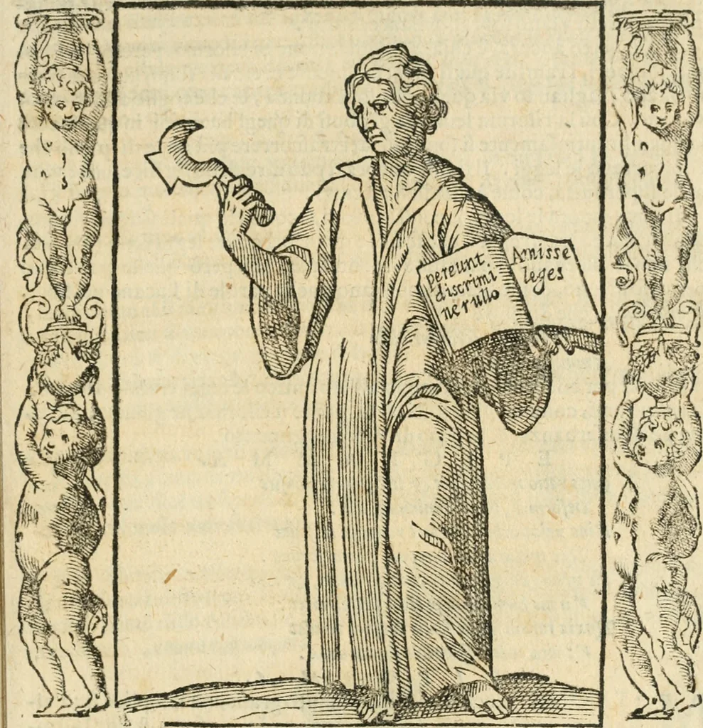 An illustration from Iconologia, ouero, Descrittione di diuerse imagini cauate dall'antichità, & di propria inuentione, 1603, leaf 458