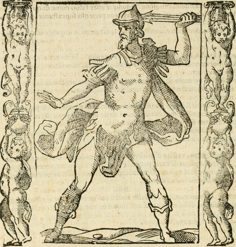 An illustration from Iconologia, ouero, Descrittione di diuerse imagini cauate dall'antichità, & di propria inuentione, 1603, leaf 461