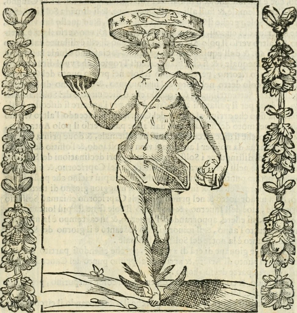 An illustration from Iconologia, ouero, Descrittione di diuerse imagini cauate dall'antichità, & di propria inuentione, 1603, leaf 484