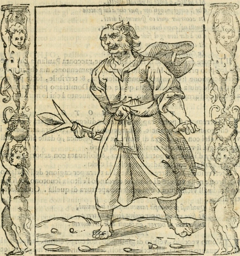 An illustration from Iconologia, ouero, Descrittione di diuerse imagini cauate dall'antichità, & di propria inuentione, 1603, leaf 508