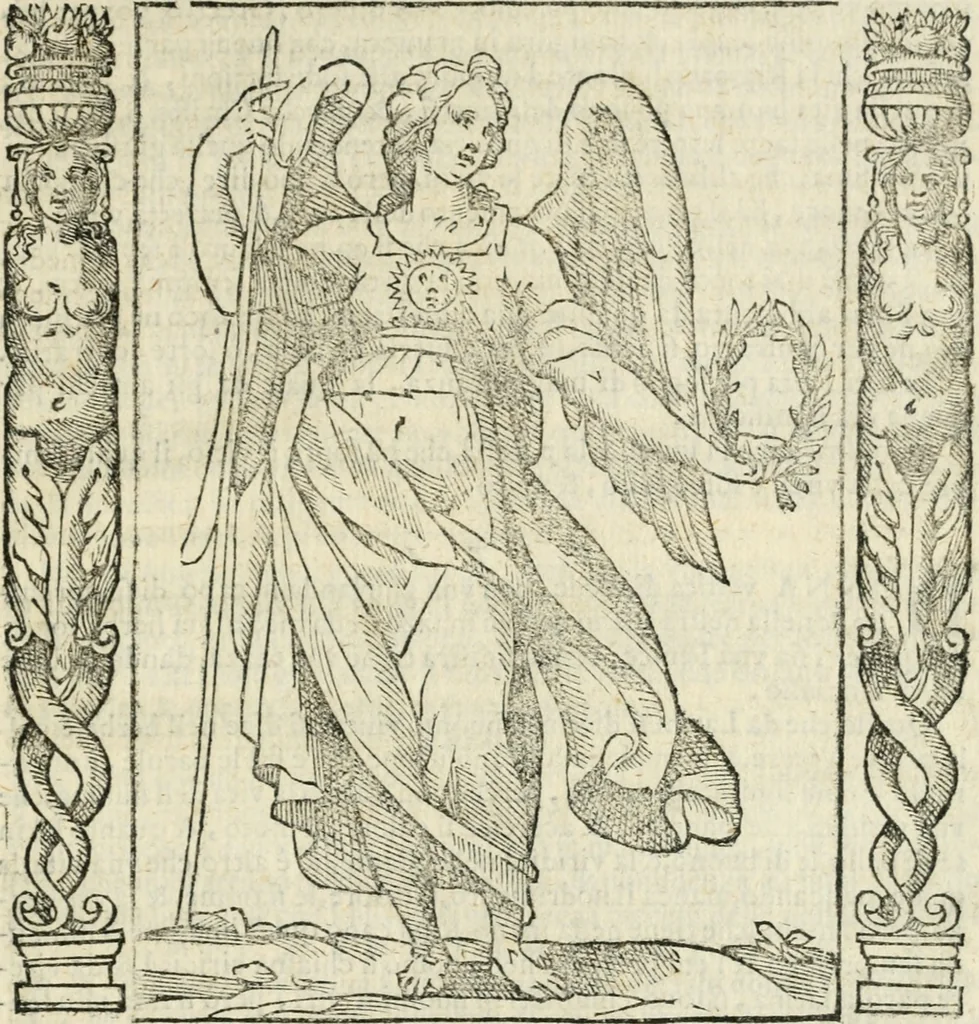 An illustration from Iconologia, ouero, Descrittione di diuerse imagini cauate dall'antichità, & di propria inuentione, 1603, leaf 532