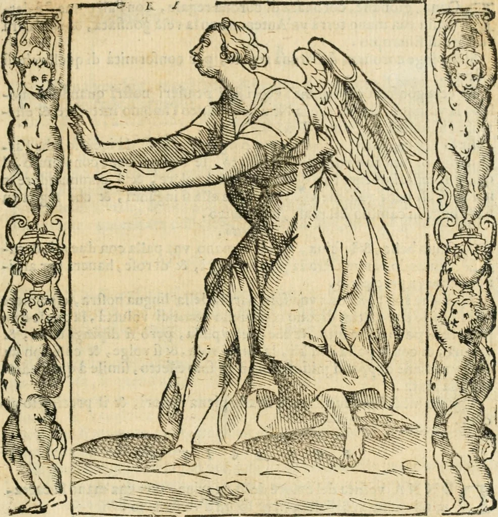 An illustration from Iconologia, ouero, Descrittione di diuerse imagini cauate dall'antichità, & di propria inuentione, 1603, leaf 540