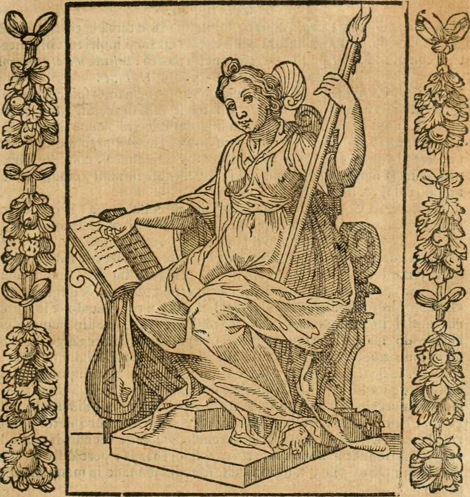 An illustration from Iconologia, ouero, Descrittione di diuerse imagini cauate dall'antichità, & di propria inuentione, 1603, leaf 98