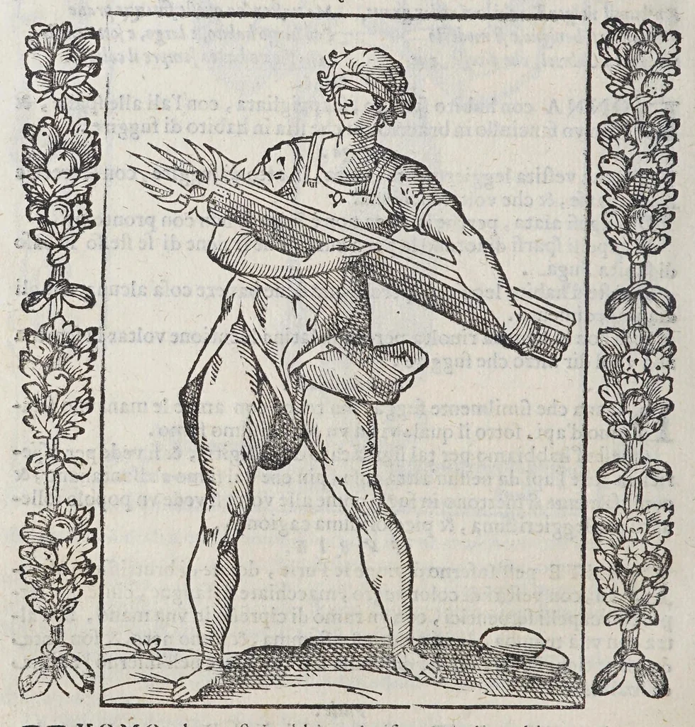 An illustration from Iconologia ouero Descrittione di diuerse imagini cauate dall'antichità, & di propria inuentione;, 1603, leaf 200