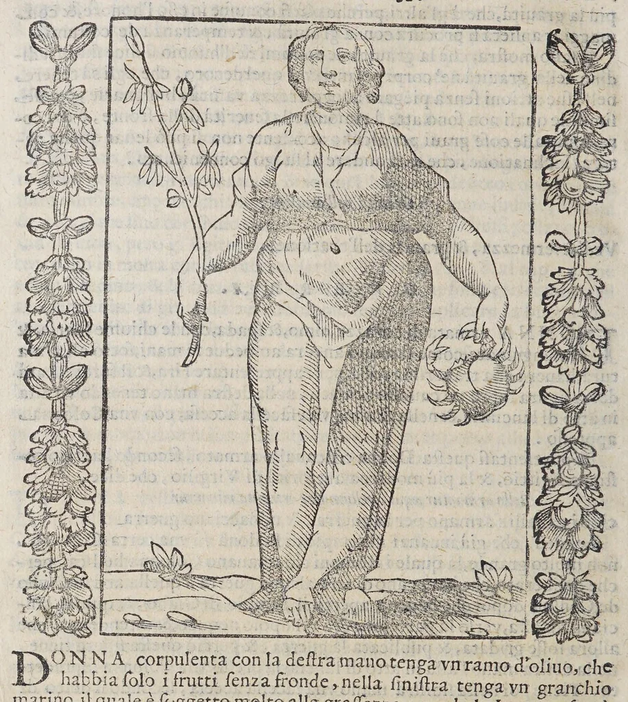 An illustration from Iconologia ouero Descrittione di diuerse imagini cauate dall'antichità, & di propria inuentione;, 1603, leaf 222
