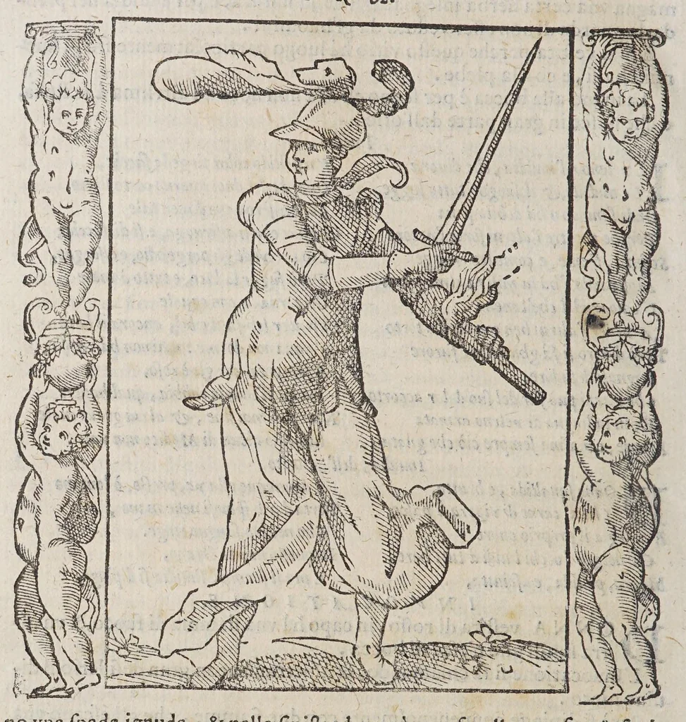 An illustration from Iconologia ouero Descrittione di diuerse imagini cauate dall'antichità, & di propria inuentione;, 1603, leaf 268