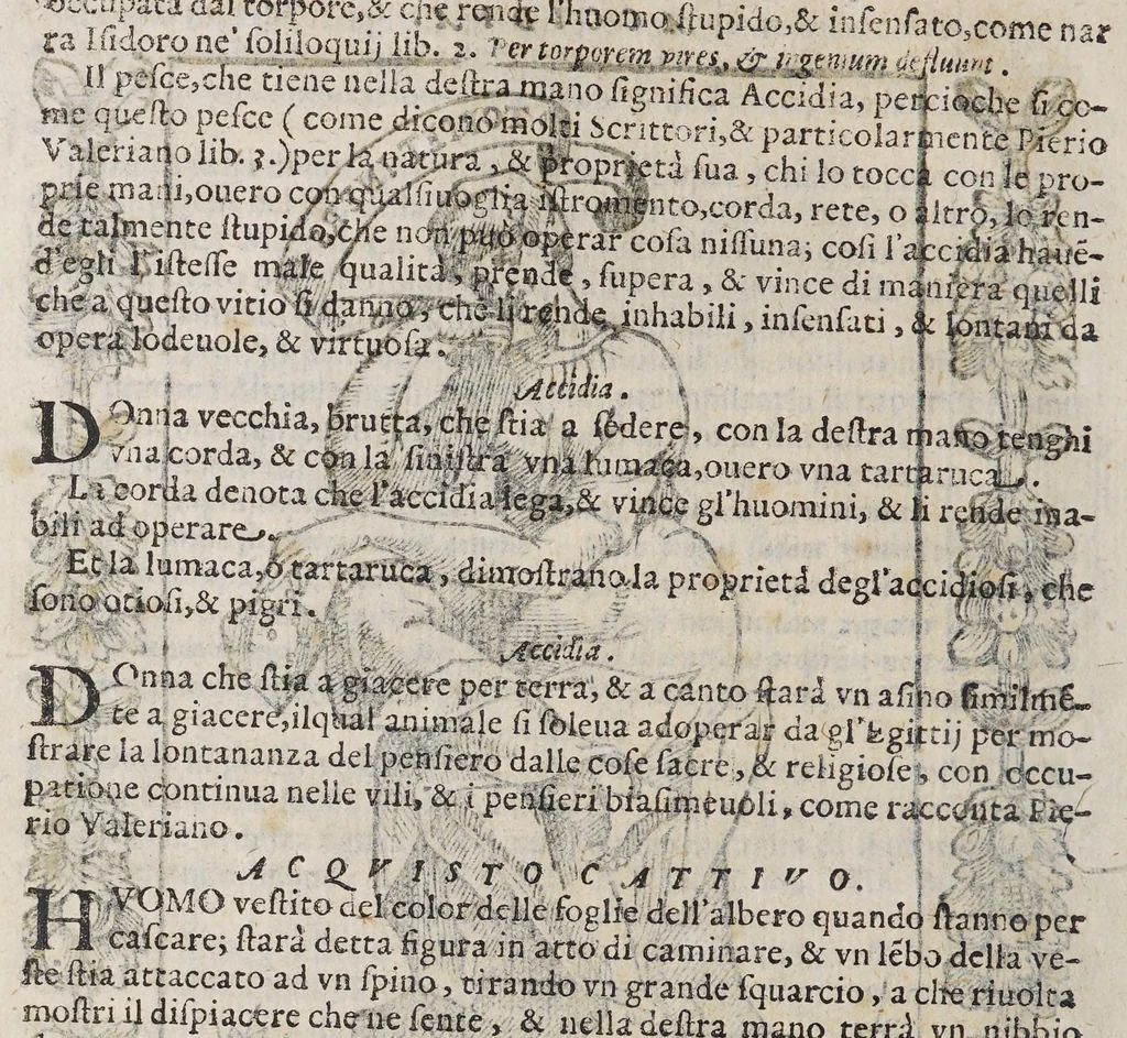 An illustration from Iconologia ouero Descrittione di diuerse imagini cauate dall'antichità, & di propria inuentione;, 1603, leaf 34