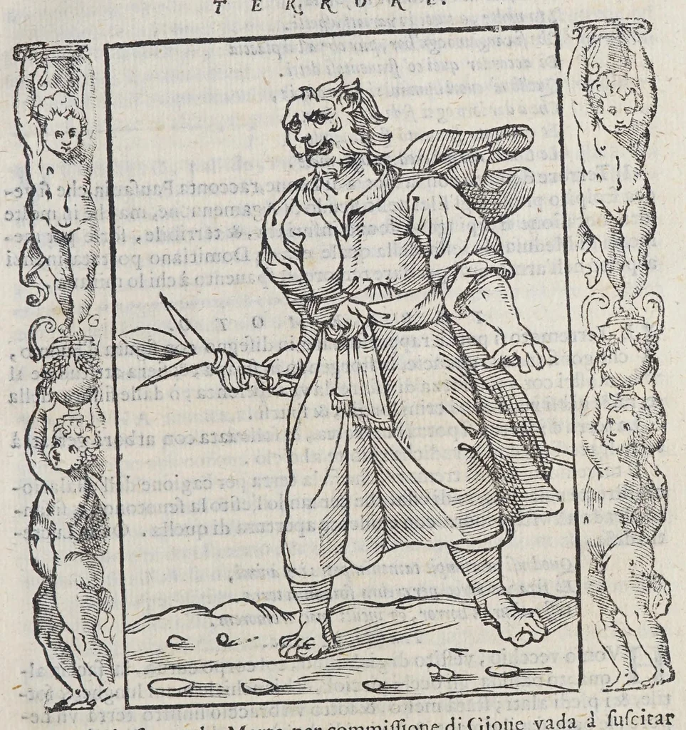 An illustration from Iconologia ouero Descrittione di diuerse imagini cauate dall'antichità, & di propria inuentione;, 1603, leaf 509