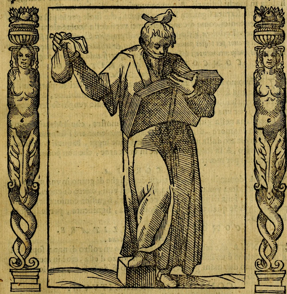 An illustration from Iconologia, overo Descrittione di diverse imagini cauate dall'antichità, & di propria inuentione,, 1603, leaf 106