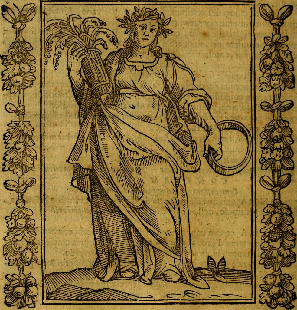 An illustration from Iconologia, overo Descrittione di diverse imagini cauate dall'antichità, & di propria inuentione,, 1603, leaf 111