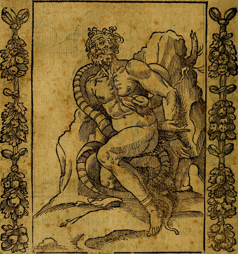 An illustration from Iconologia, overo Descrittione di diverse imagini cauate dall'antichità, & di propria inuentione,, 1603, leaf 137