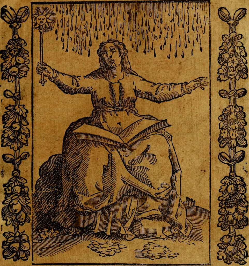 An illustration from Iconologia, overo Descrittione di diverse imagini cauate dall'antichità, & di propria inuentione,, 1603, leaf 140