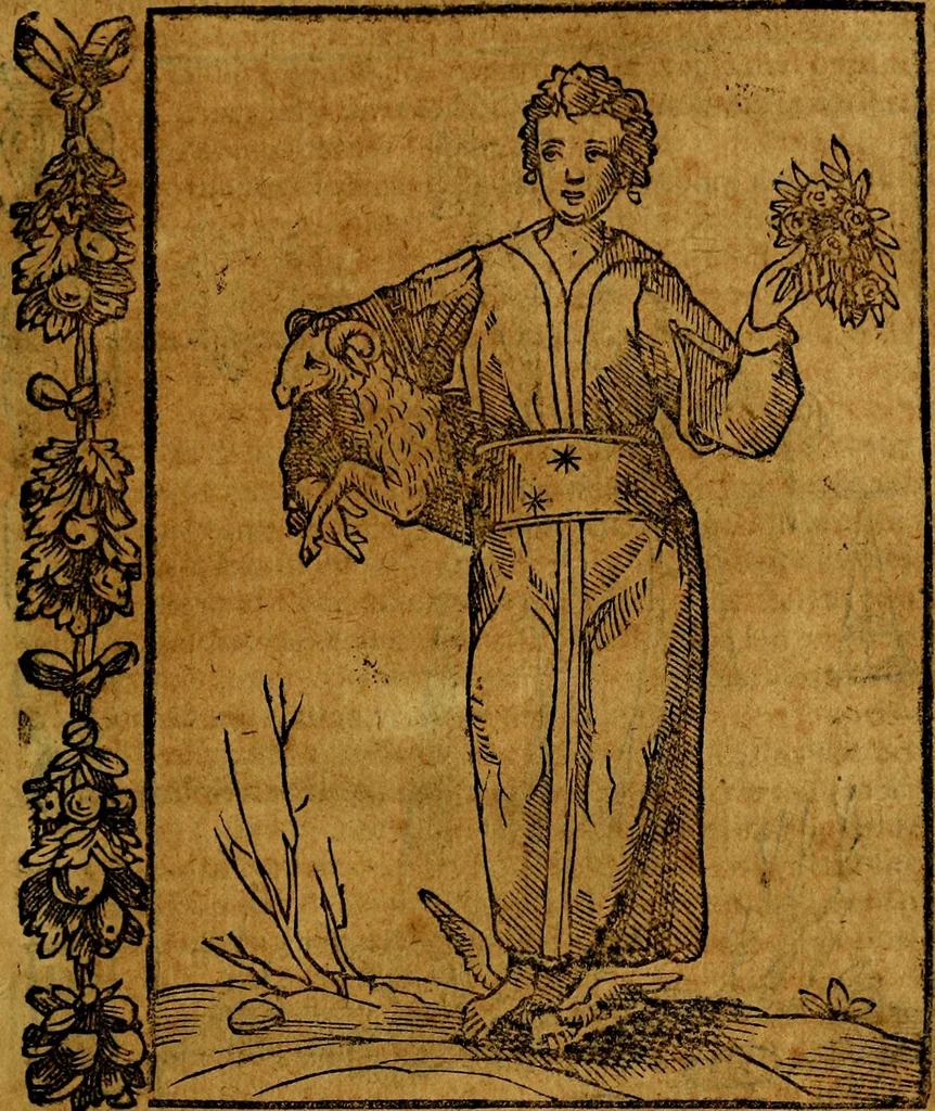 An illustration from Iconologia, overo Descrittione di diverse imagini cauate dall'antichità, & di propria inuentione,, 1603, leaf 154