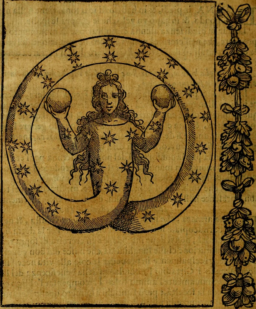 An illustration from Iconologia, overo Descrittione di diverse imagini cauate dall'antichità, & di propria inuentione,, 1603, leaf 163
