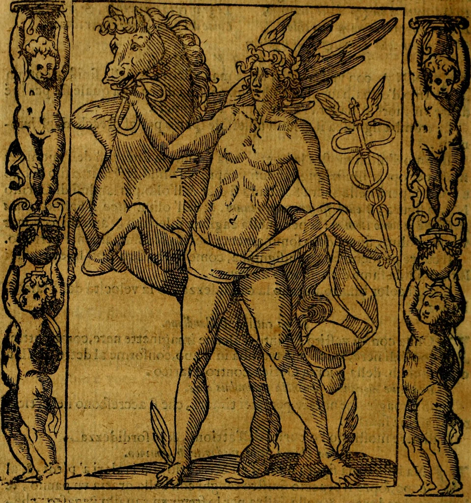 An illustration from Iconologia, overo Descrittione di diverse imagini cauate dall'antichità, & di propria inuentione,, 1603, leaf 167