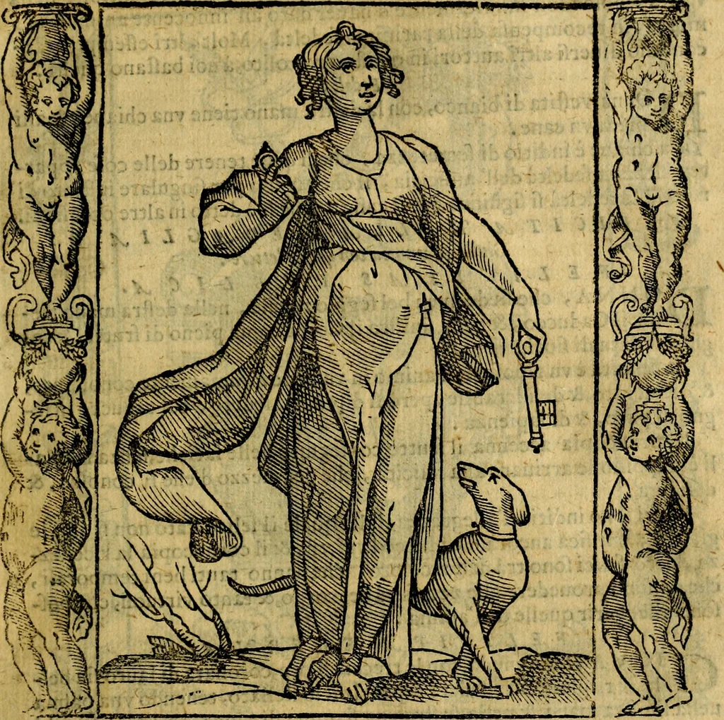 An illustration from Iconologia, overo Descrittione di diverse imagini cauate dall'antichità, & di propria inuentione,, 1603, leaf 176