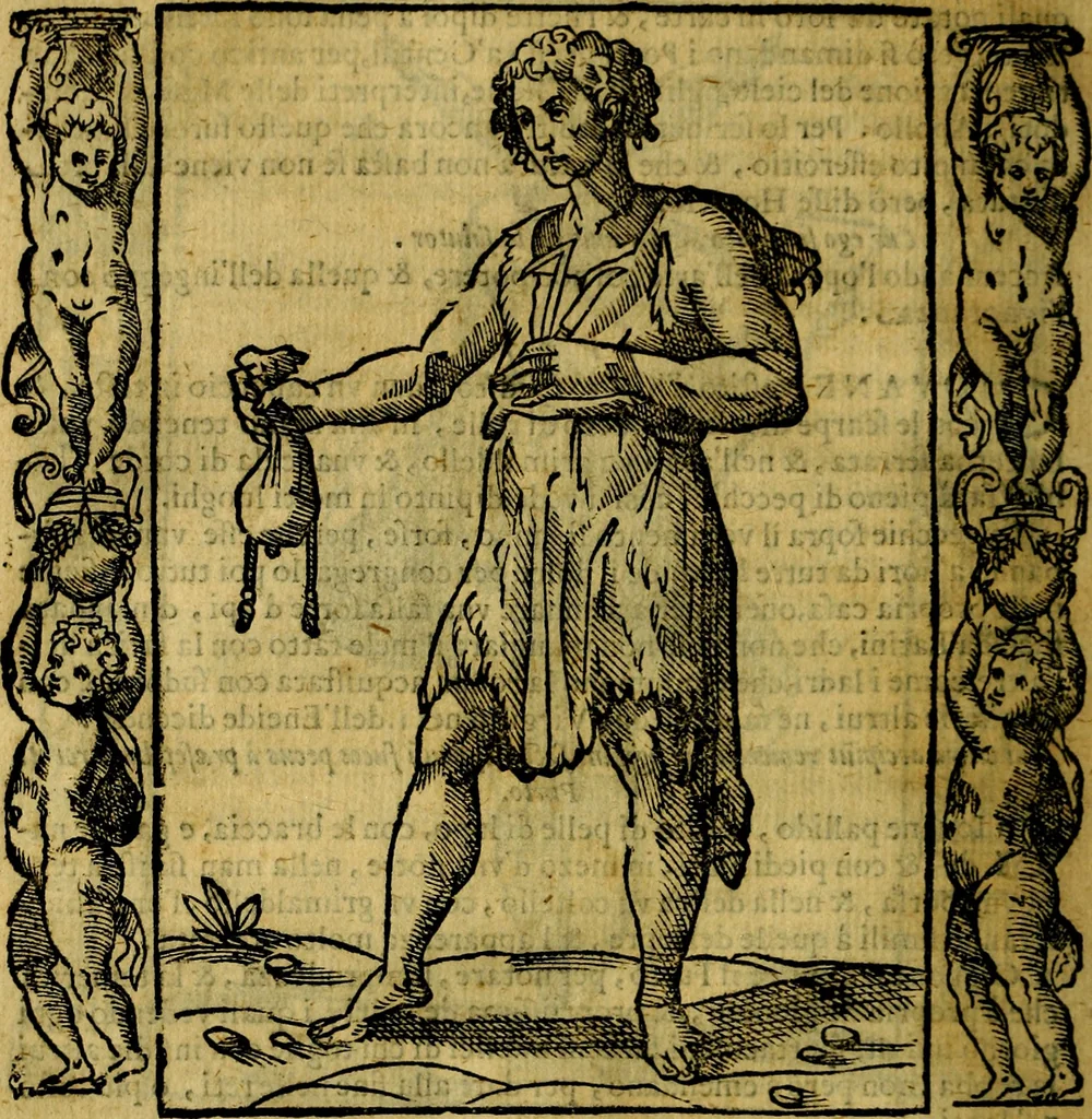 An illustration from Iconologia, overo Descrittione di diverse imagini cauate dall'antichità, & di propria inuentione,, 1603, leaf 203