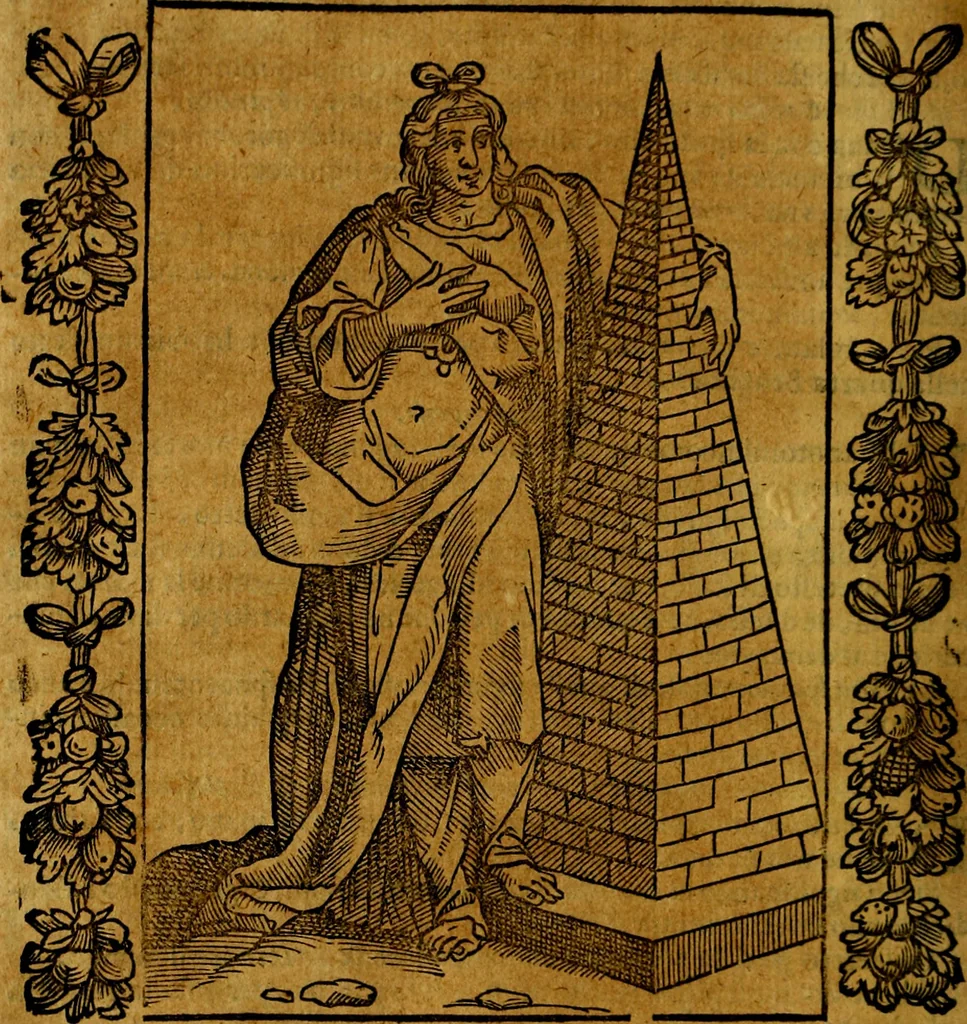 An illustration from Iconologia, overo Descrittione di diverse imagini cauate dall'antichità, & di propria inuentione,, 1603, leaf 213