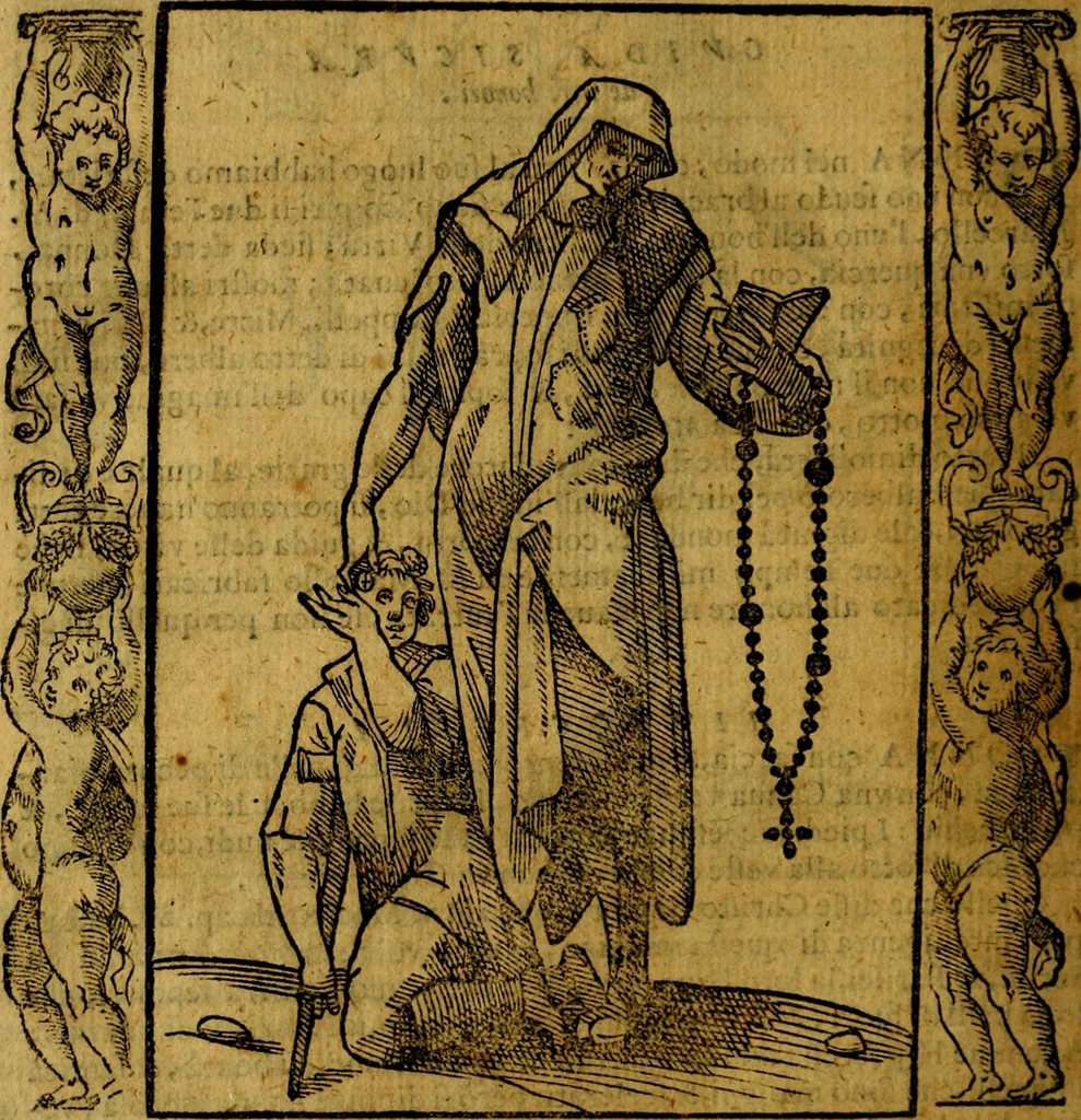 An illustration from Iconologia, overo Descrittione di diverse imagini cauate dall'antichità, & di propria inuentione,, 1603, leaf 223
