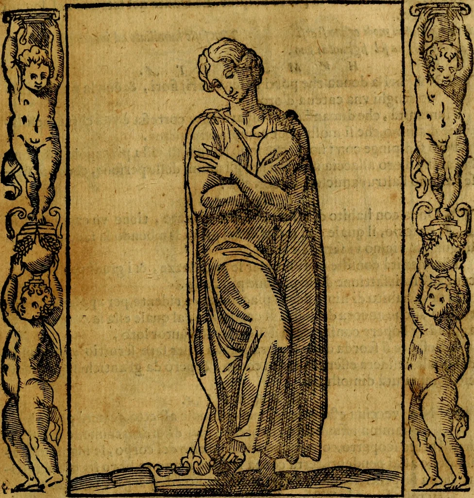 An illustration from Iconologia, overo Descrittione di diverse imagini cauate dall'antichità, & di propria inuentione,, 1603, leaf 238