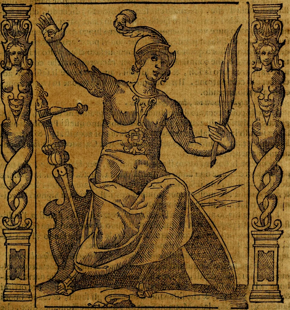 An illustration from Iconologia, overo Descrittione di diverse imagini cauate dall'antichità, & di propria inuentione,, 1603, leaf 272