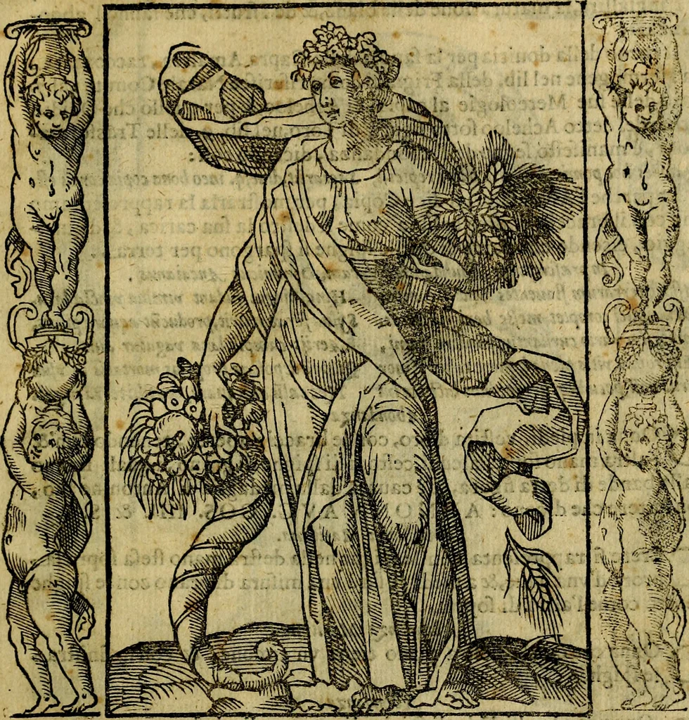 An illustration from Iconologia, overo Descrittione di diverse imagini cauate dall'antichità, & di propria inuentione,, 1603, leaf 28