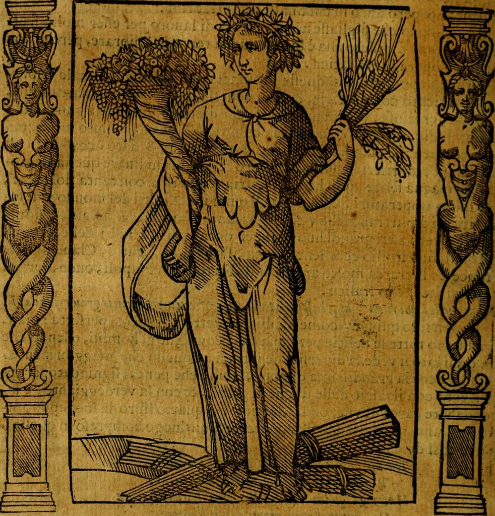 An illustration from Iconologia, overo Descrittione di diverse imagini cauate dall'antichità, & di propria inuentione,, 1603, leaf 287